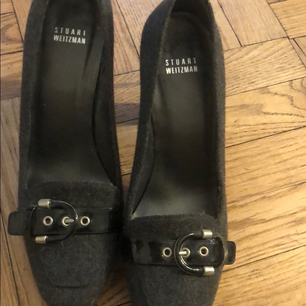 Stuart Weitzman Wool Upper Heels - image 5